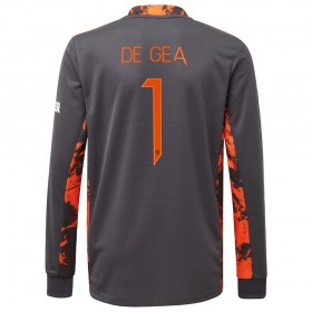 Camisetas Manchester United De Gea 1 Portero Primera Equipacion 2020/2021 Manga Larga